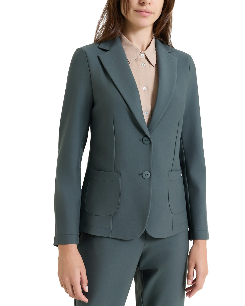 Giacca RAGNO donna DO23GA Grigio Verde