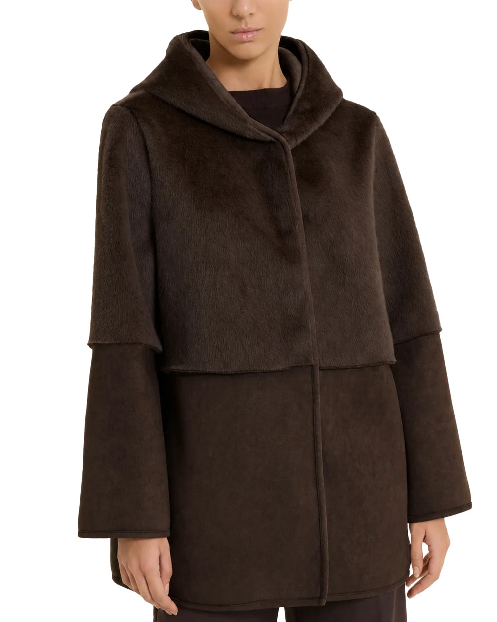 Giubbino RAGNO donna DQ48KU Cioccolato