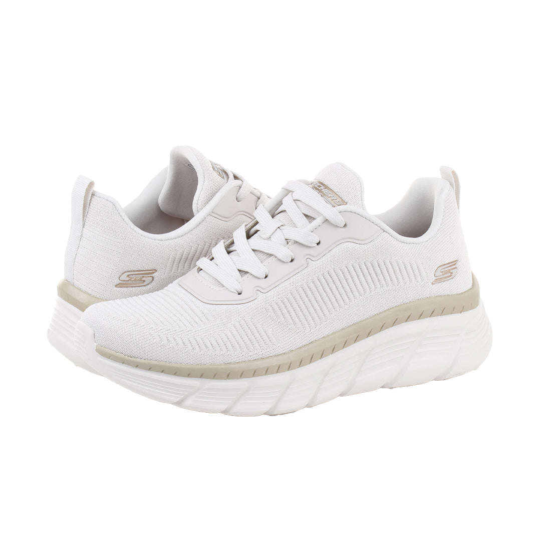 Sneakers SKECHERS donna BOBS Sport B Flex HI Flying HI 117385 Bianche