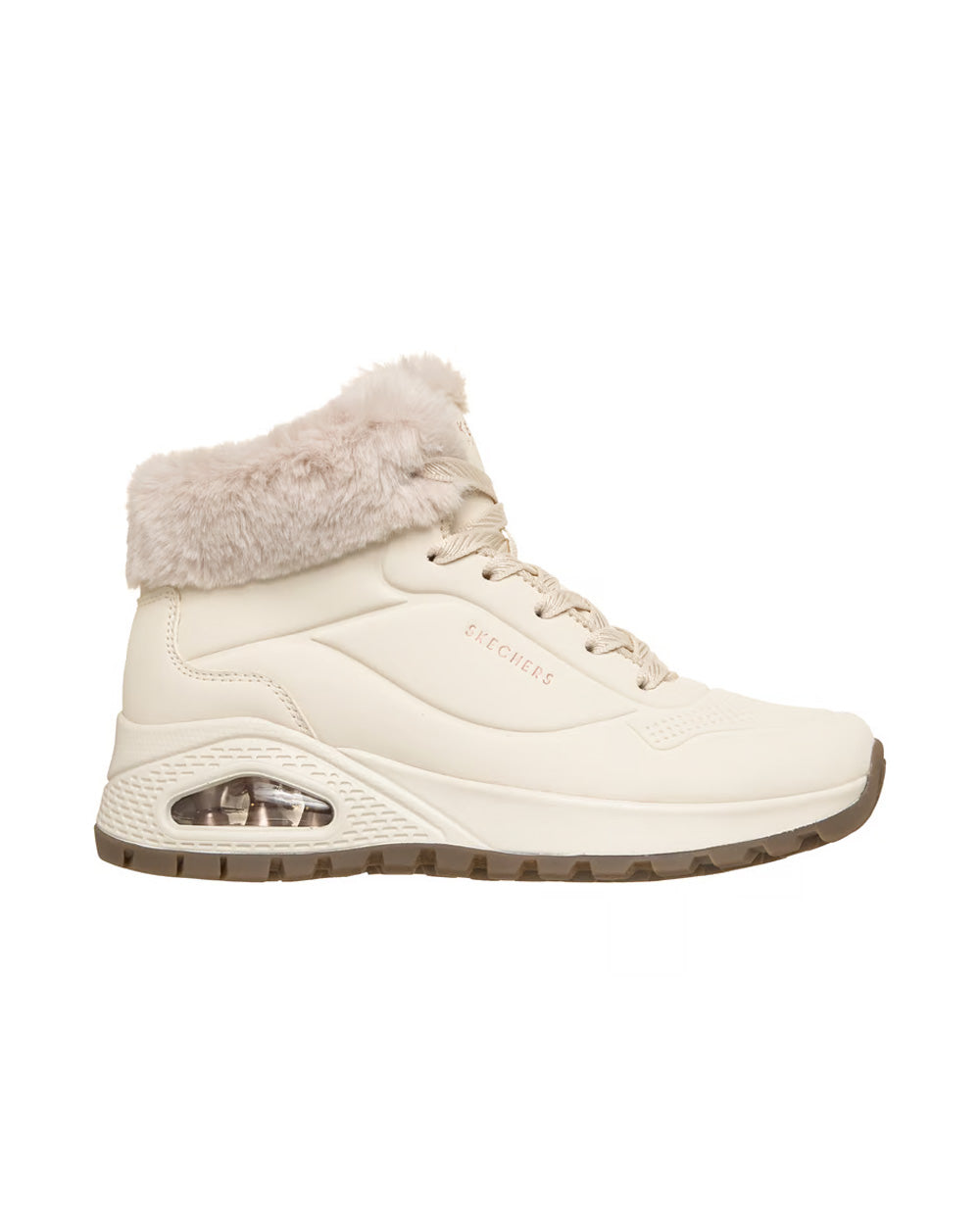 Stivale SKECHERS donna UNO Rugged 190285 Bianco