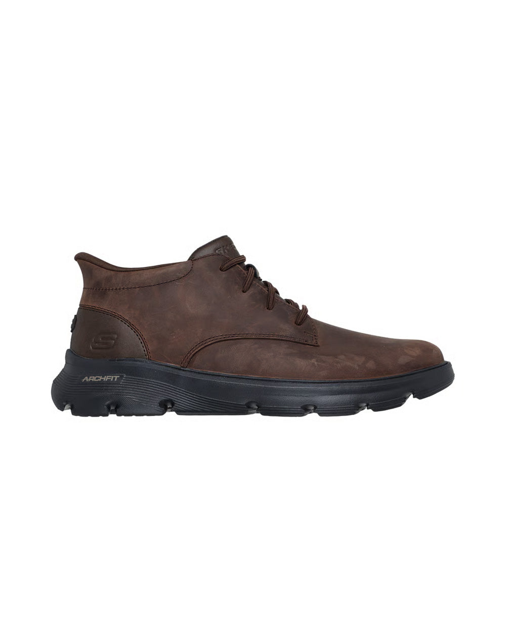 Sneakers SKECHERS uomo Arch Fit Garza Ridley 205514 Cioccolato