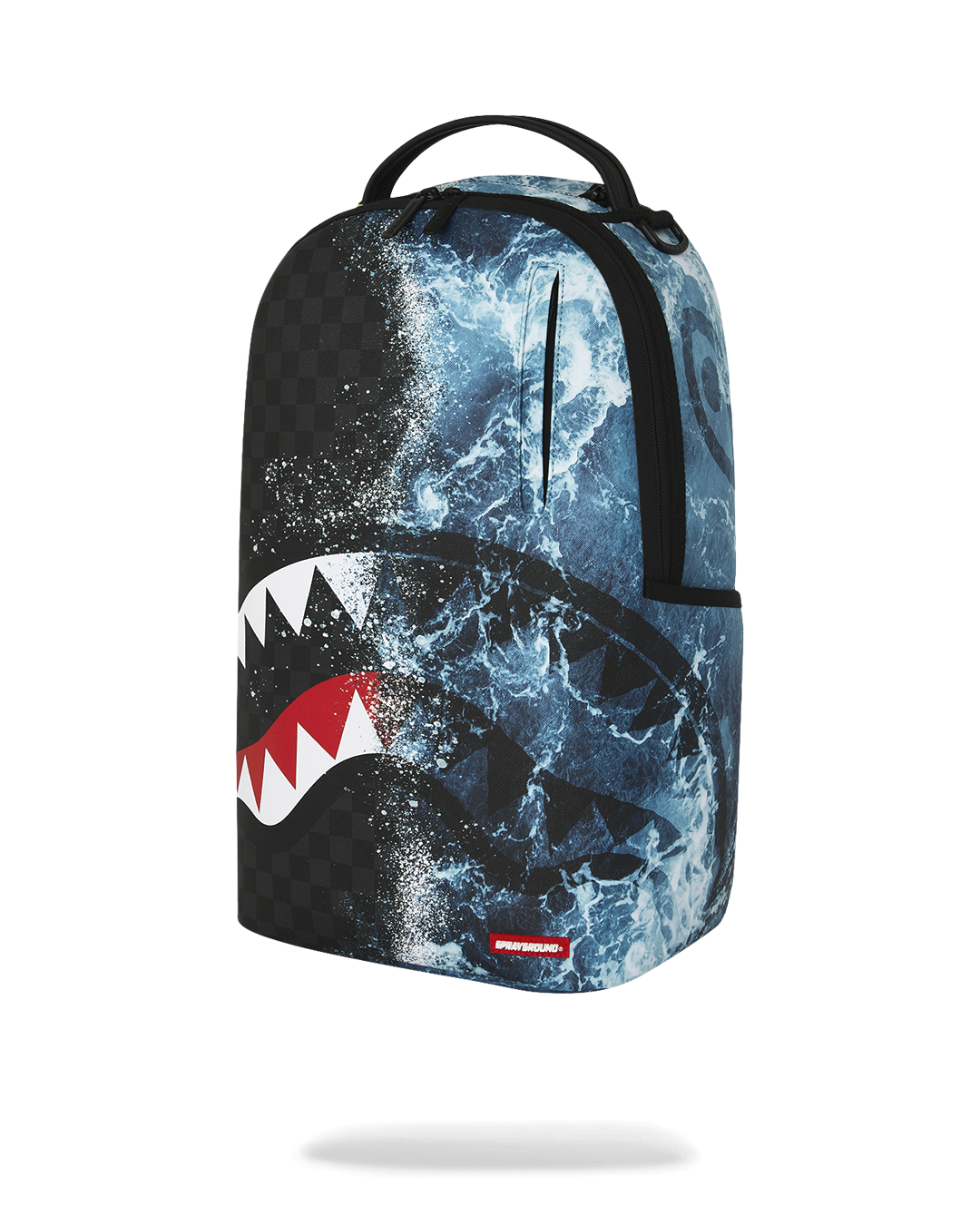 Zaino SPRAYGROUND uomo HIGH TIDE SHARKS B7621 Blu