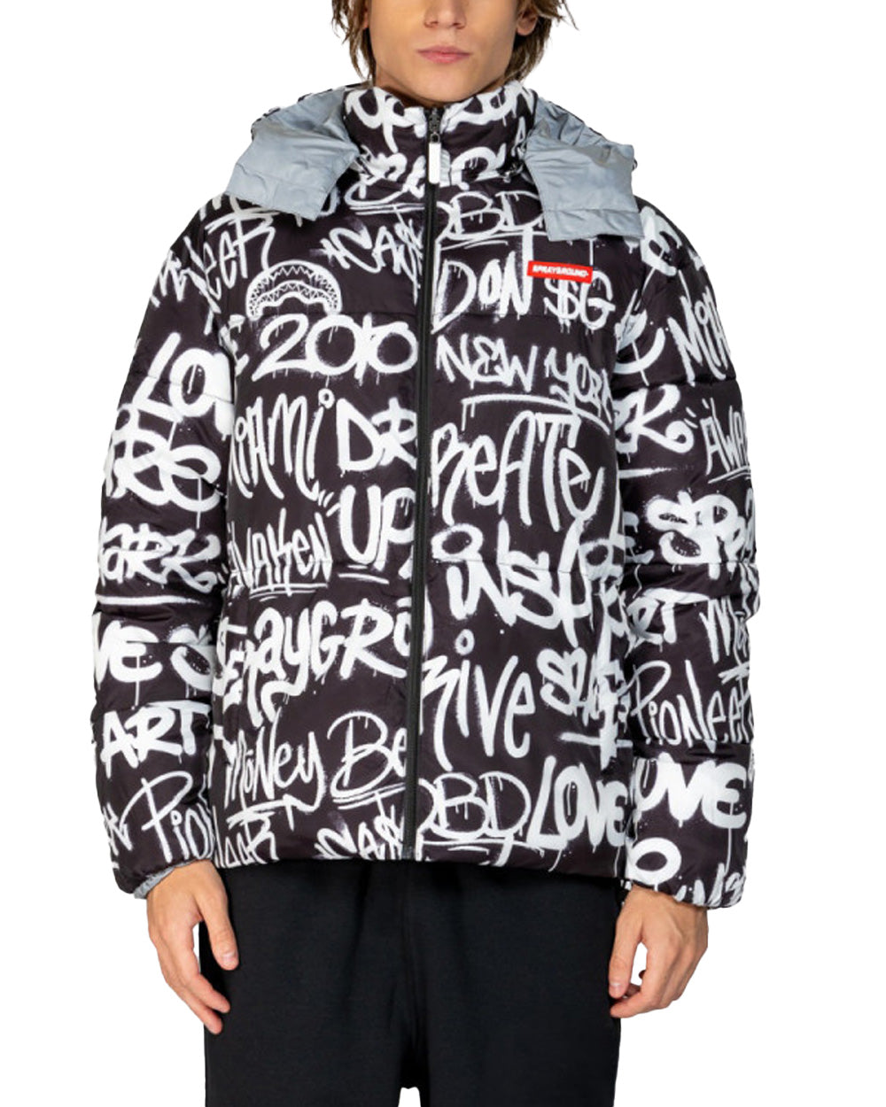 Giubbino SPRAYGROUND uomo SP942 Ghiaccio