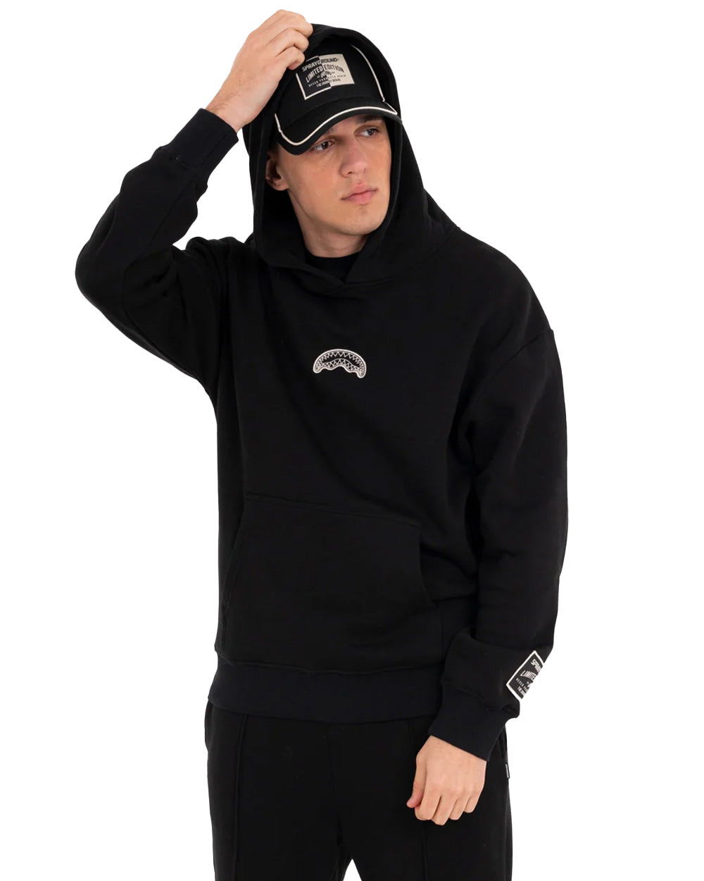 Felpa SPRAYGROUND uomo SP965 Nera
