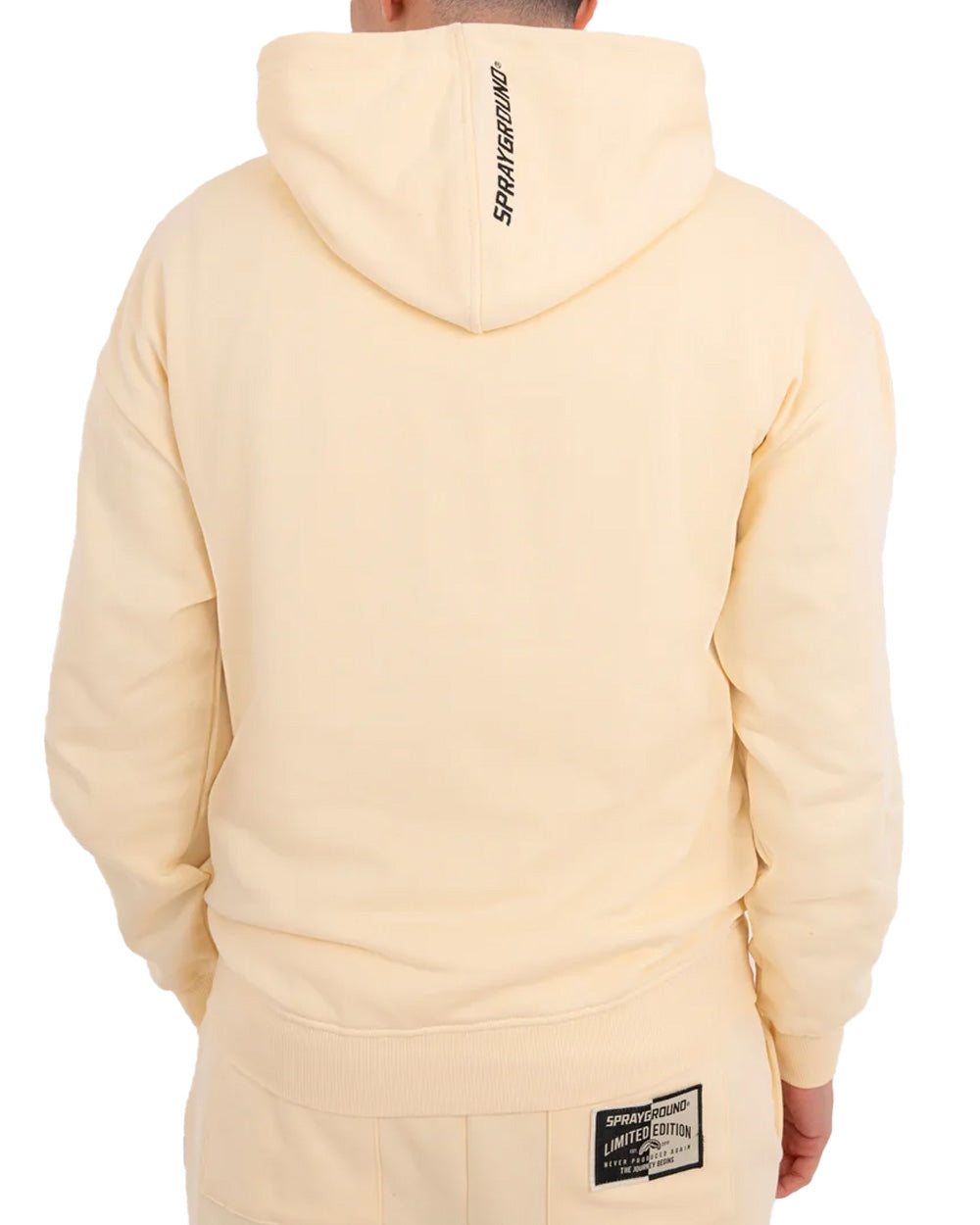 Felpa SPRAYGROUND uomo SP965 Crema