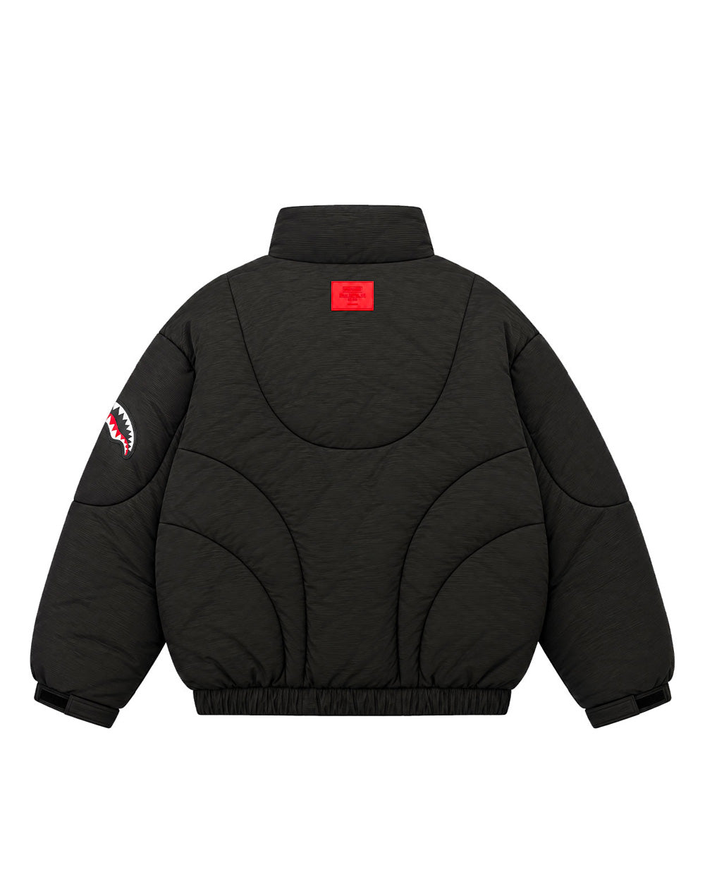 Giubbino SPRAYGROUND uomo pleated padded jacket SP975 Nero