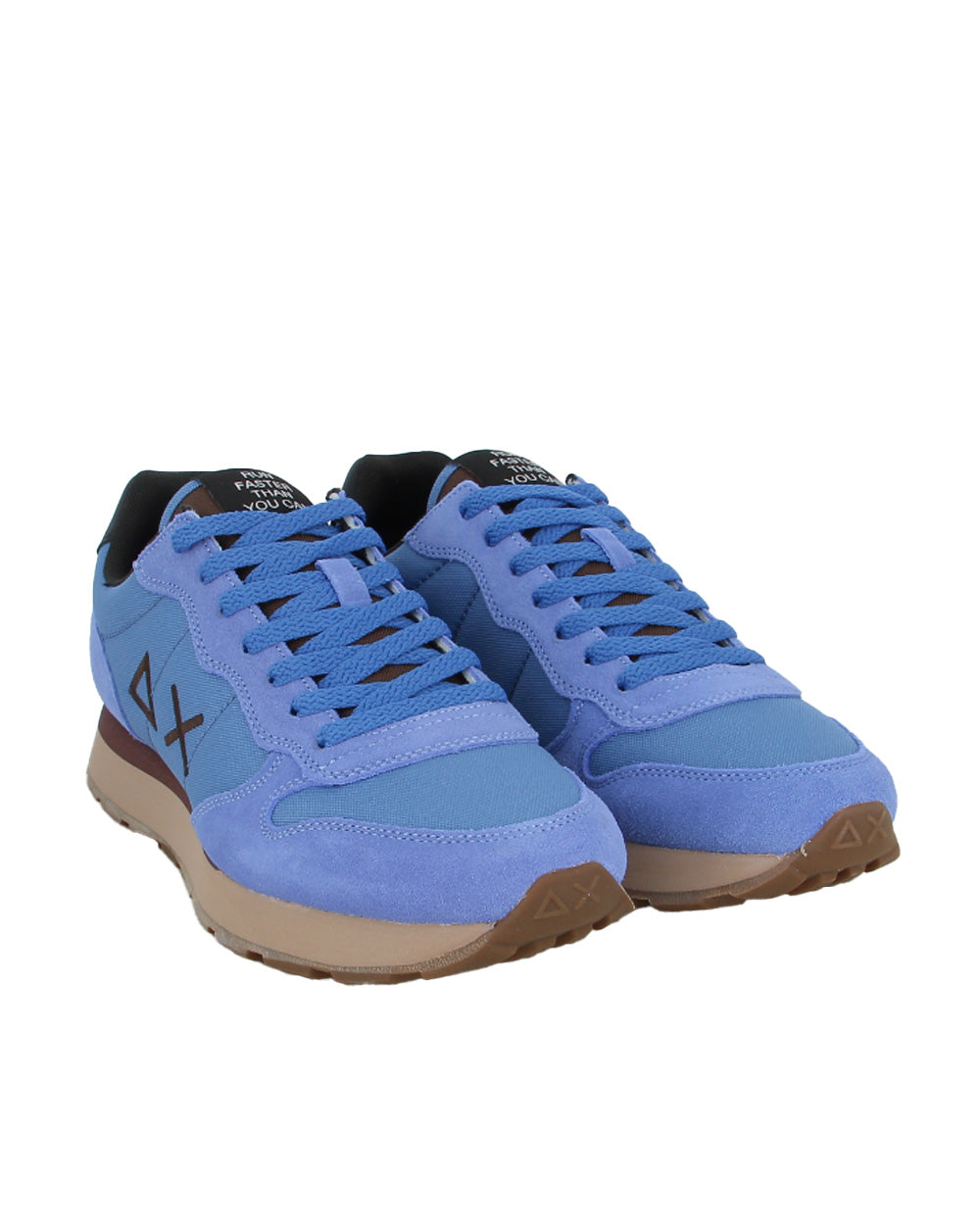 Sneakers SUN68 uomo TOM SOLID BZ46101 Azzurre