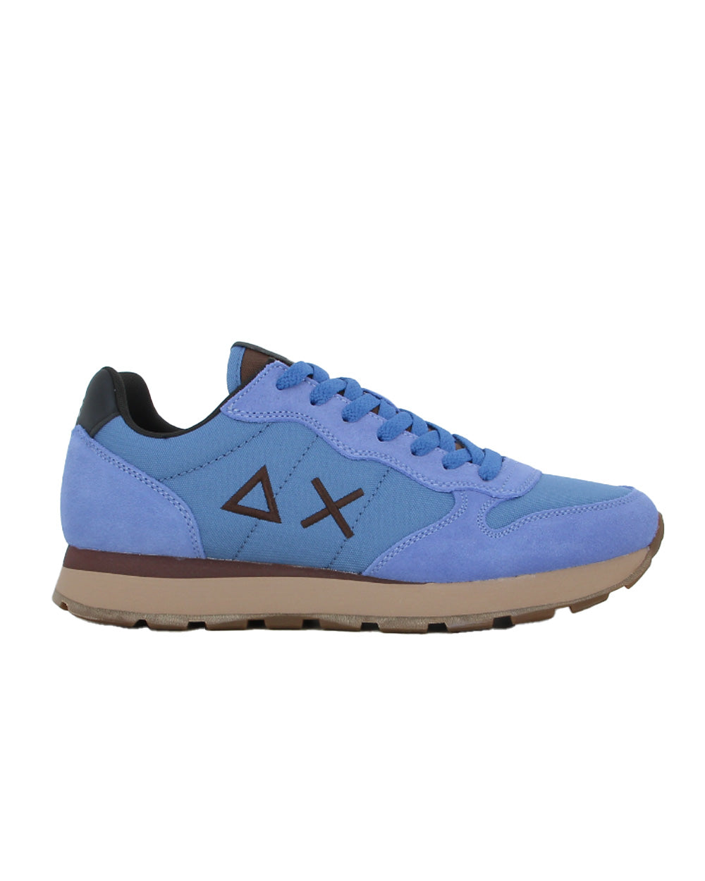 Sneakers SUN68 uomo TOM SOLID BZ46101 Azzurre