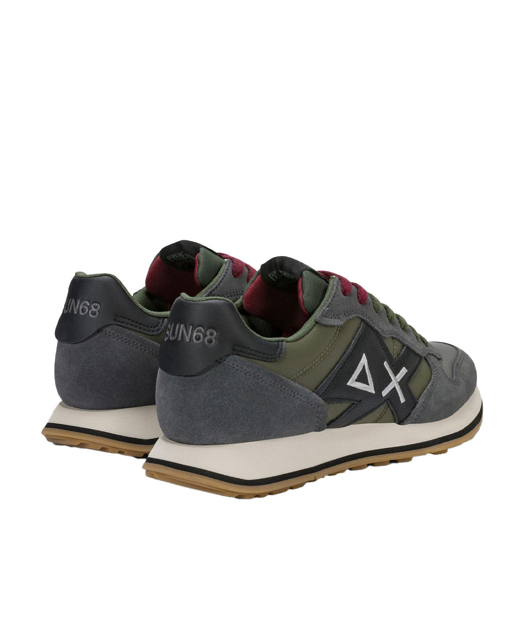 Sneakers SUN68 uomo Jaki 2.0 Bicolor BZ46122 Grigio<BR/>