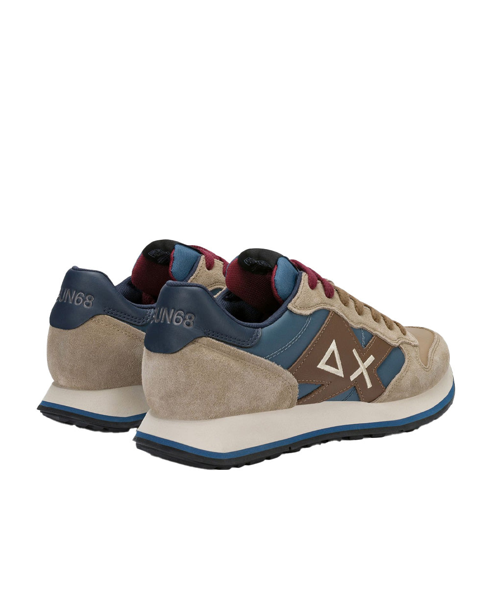 Sneakers SUN68 uomo Jaki 2.0 Bicolor BZ46122 Beige