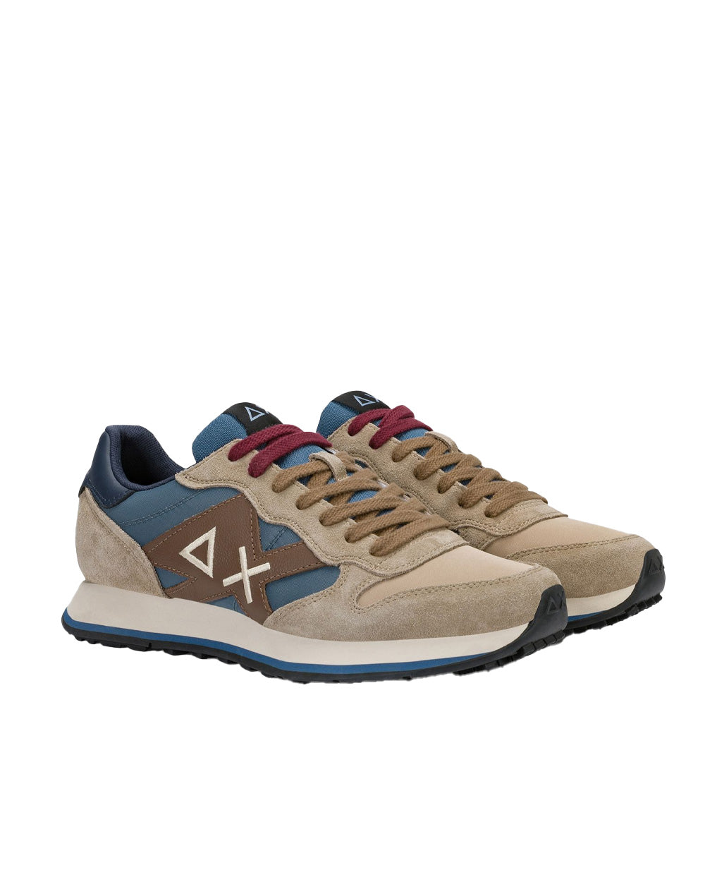 Sneakers SUN68 uomo Jaki 2.0 Bicolor BZ46122 Beige
