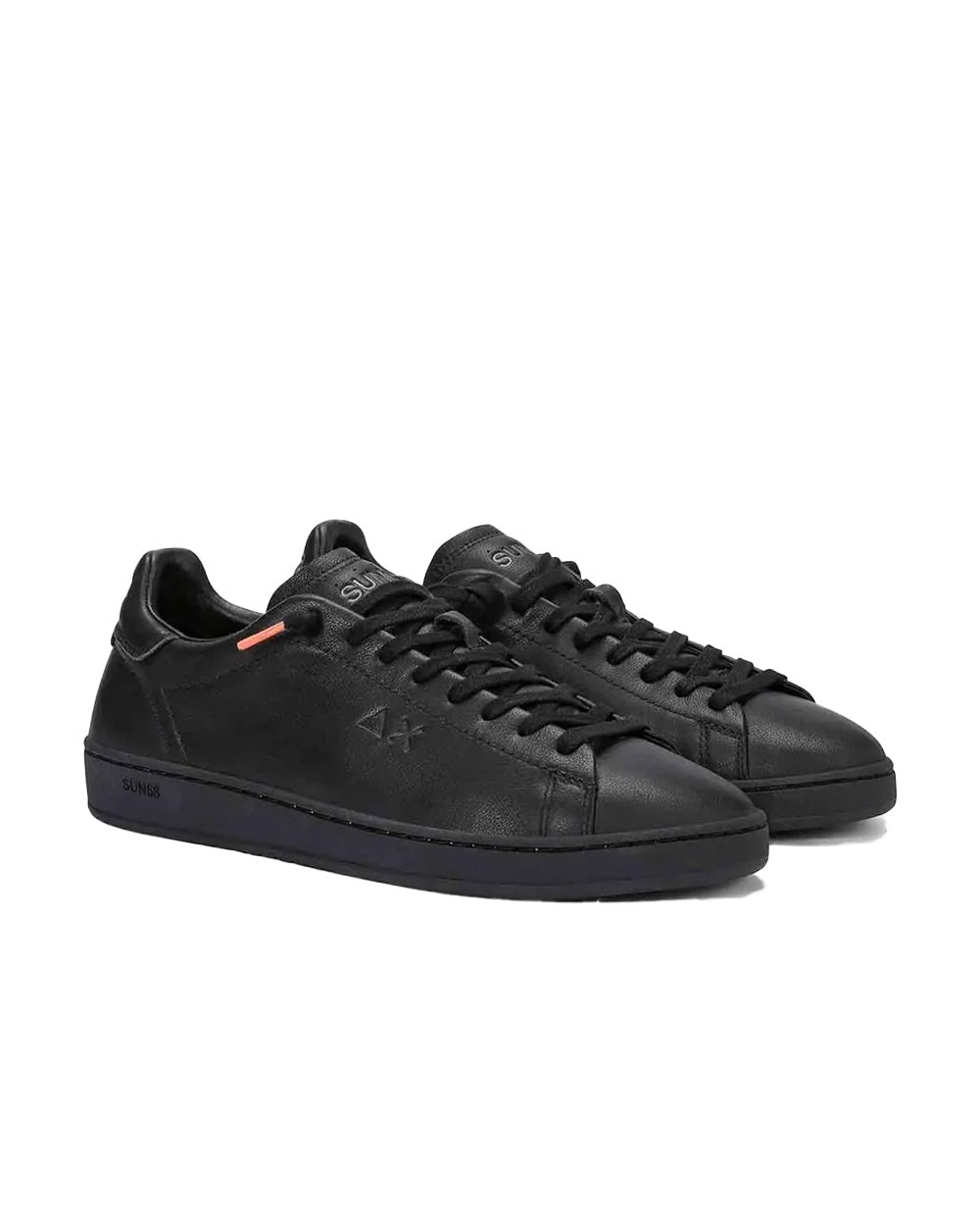 Sneakers SUN68 uomo Urban Court BZ46148 Nere<BR/>