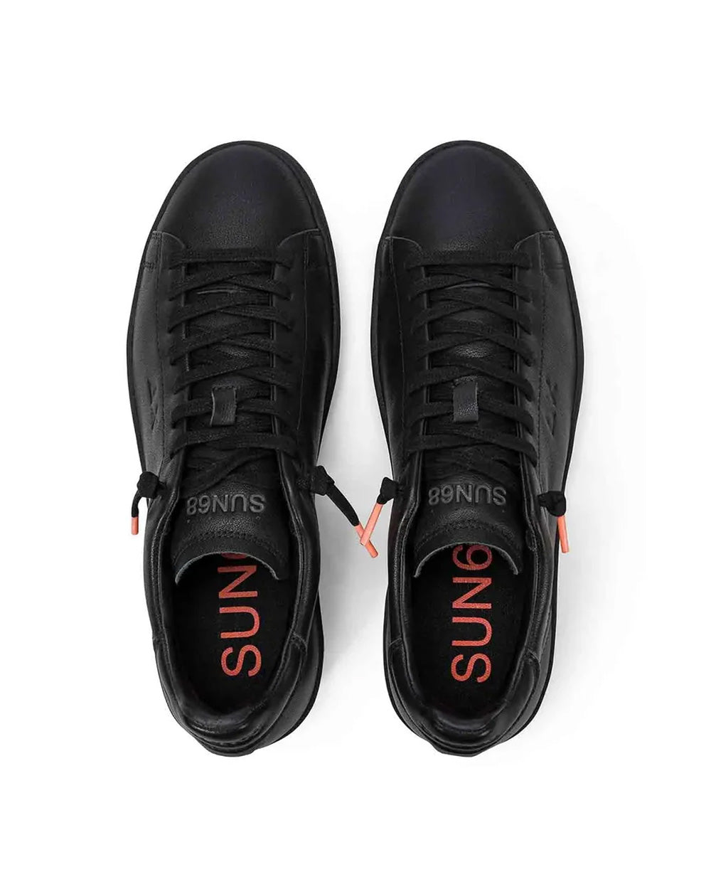Sneakers SUN68 uomo Urban Court BZ46148 Nere<BR/>