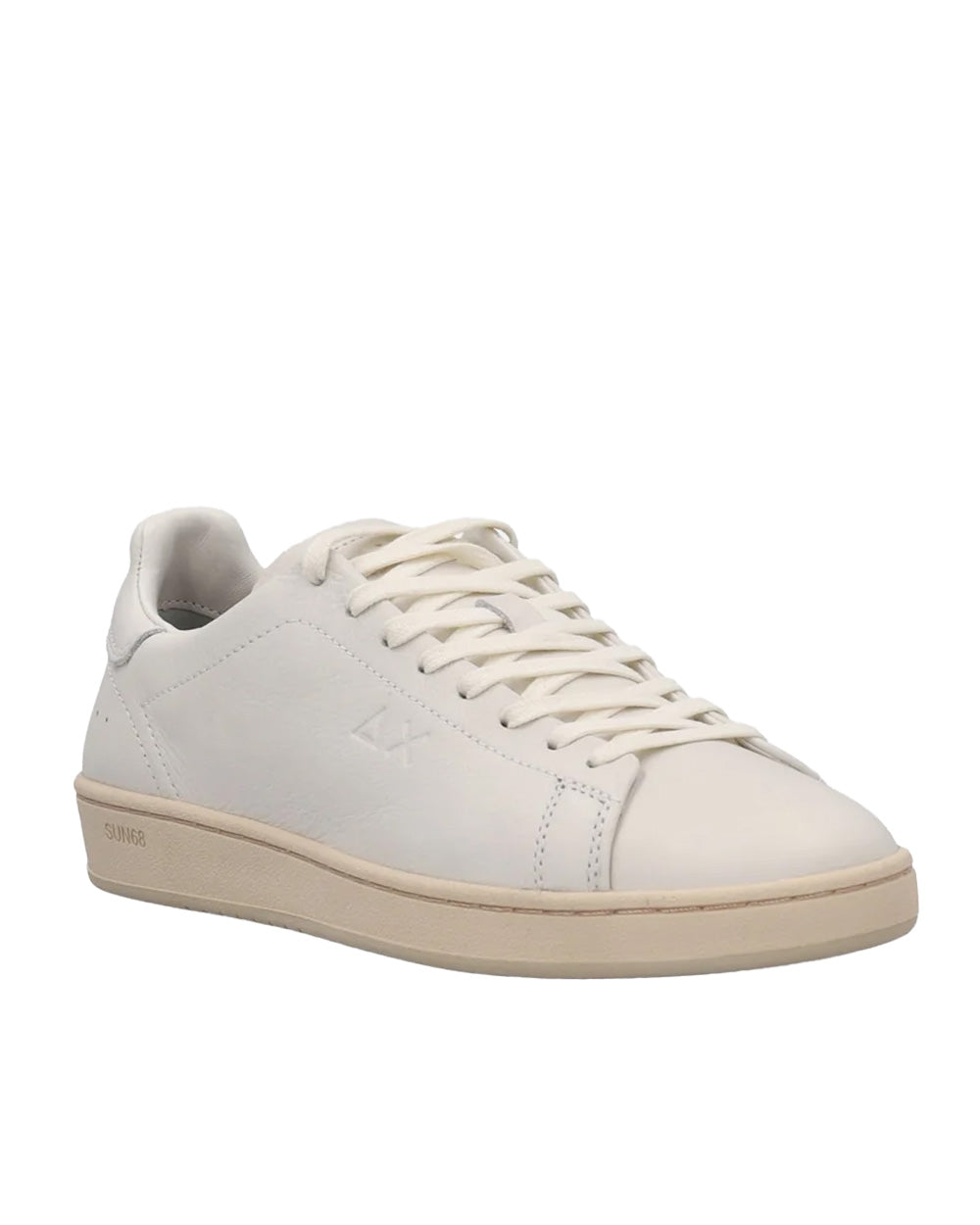 Sneakers SUN68 uomo Urban Court BZ46148 Bianche<BR/>