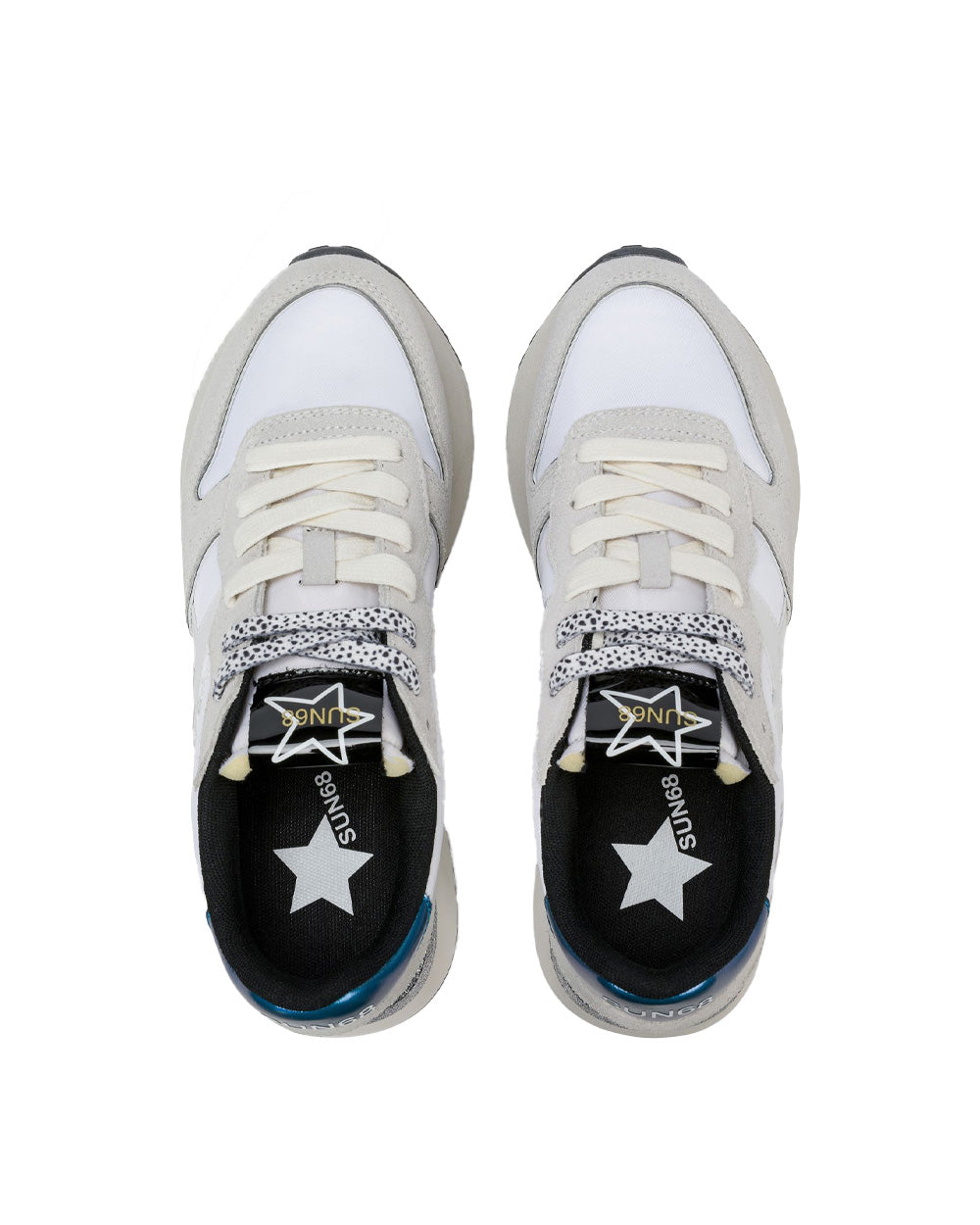 Sneakers SUN68 donna Big Stargirl BZ46229 Bianche