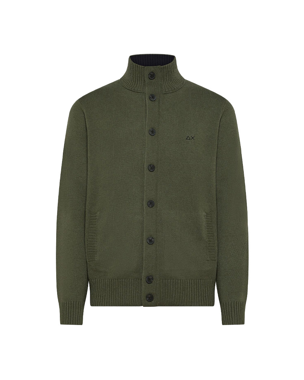 Cardigan SUN68 uomo K46113 Verde
