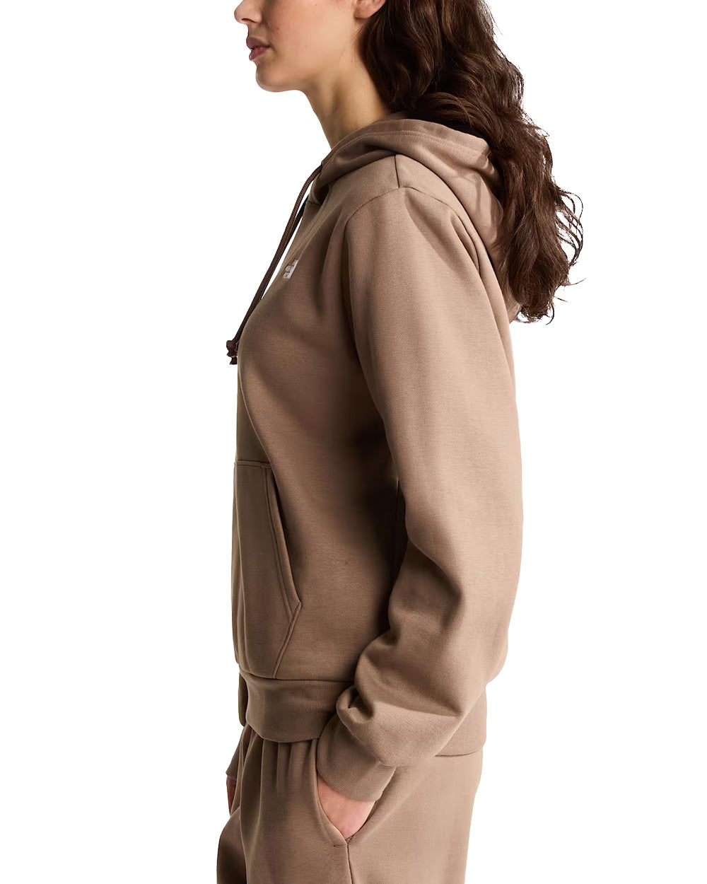 Felpa THE NORTH FACE donna Evolution Simple Dome Regular 8CWN Nocciola<BR/>