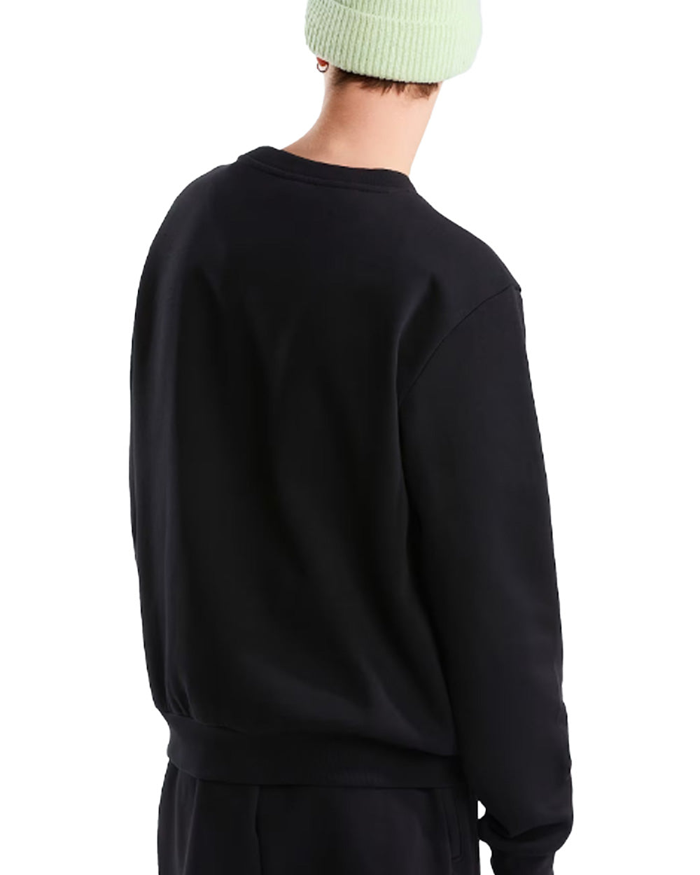Felpa THE NORTH FACE uomo Evolution Simple Dome Regular Crew 8D60 Nera