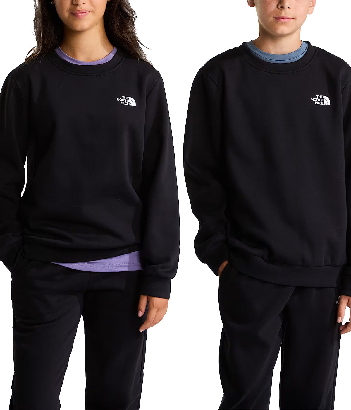 Felpa THE NORTH FACE bambini Evolution Simple Dome 8ESM Nero<BR/>