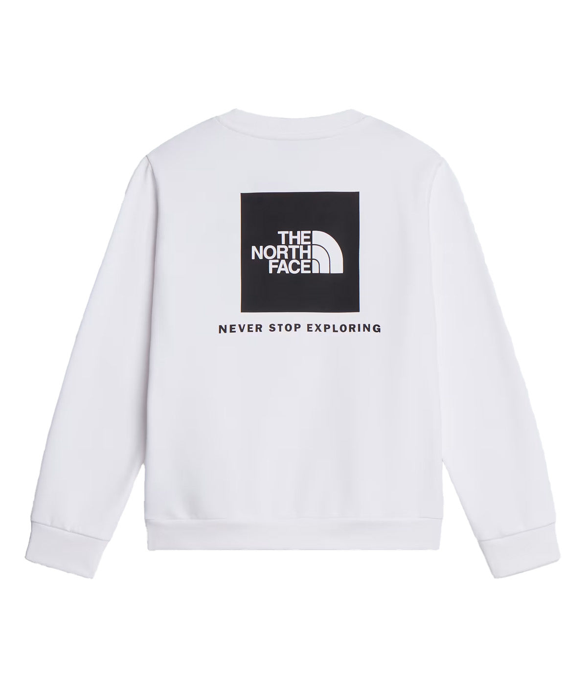 Felpa THE NORTH FACE bambino Evolution Box NSE 8F9W Bianca