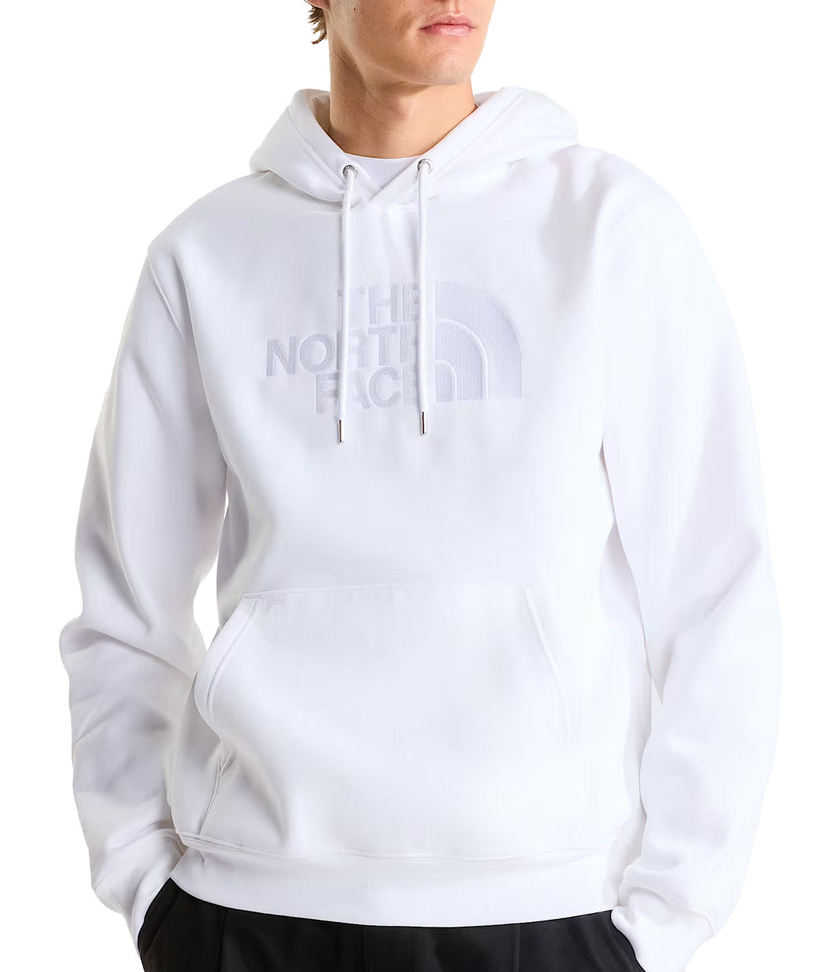Felpa THE NORTH FACE uomo Essential Drew Peak 8FDA Bianca<BR/>