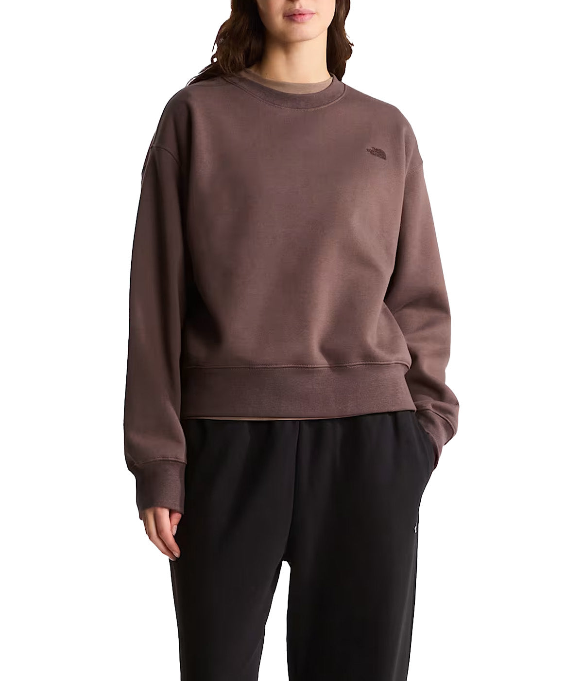 Felpa THE NORTH FACE donna Essential Simple Dome Boxy 8HBY Moro
