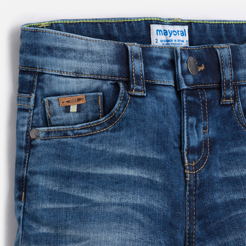 bermuda 5 tasche jeans