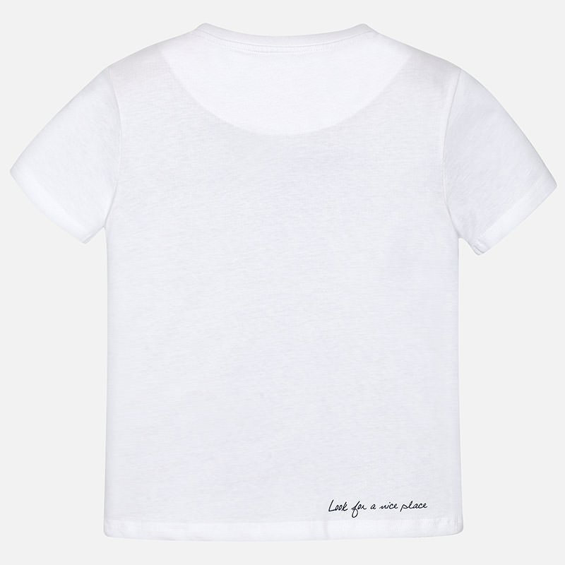 t-shirt m/m serigrafata