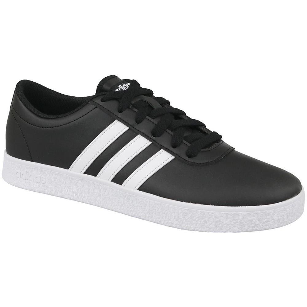 Sneakers Bambino Adidas Nere con Iconiche 3 Strisce Bianche
