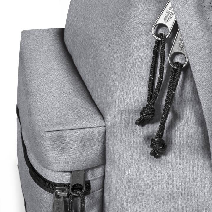 Zaino "Padded Pak'r" Grigio con Doppia Tasca Frontale