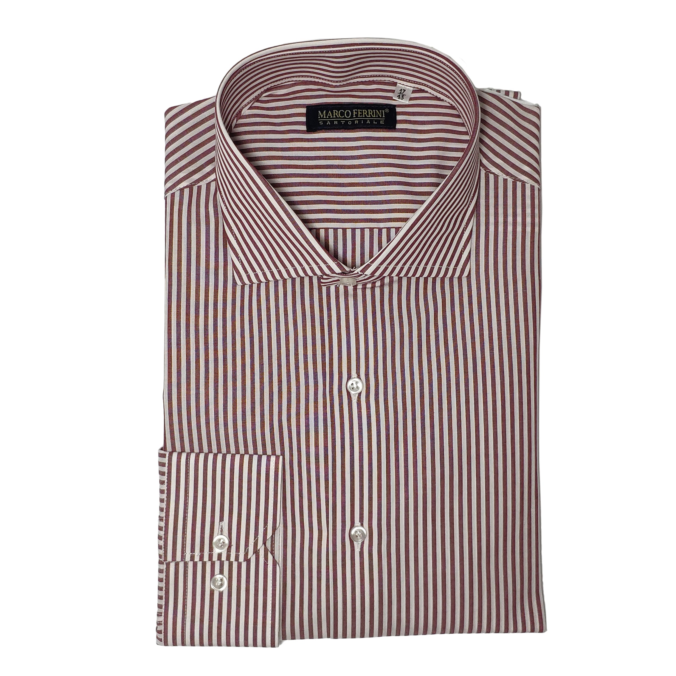 camicia bastoncino cotone fondo pieno