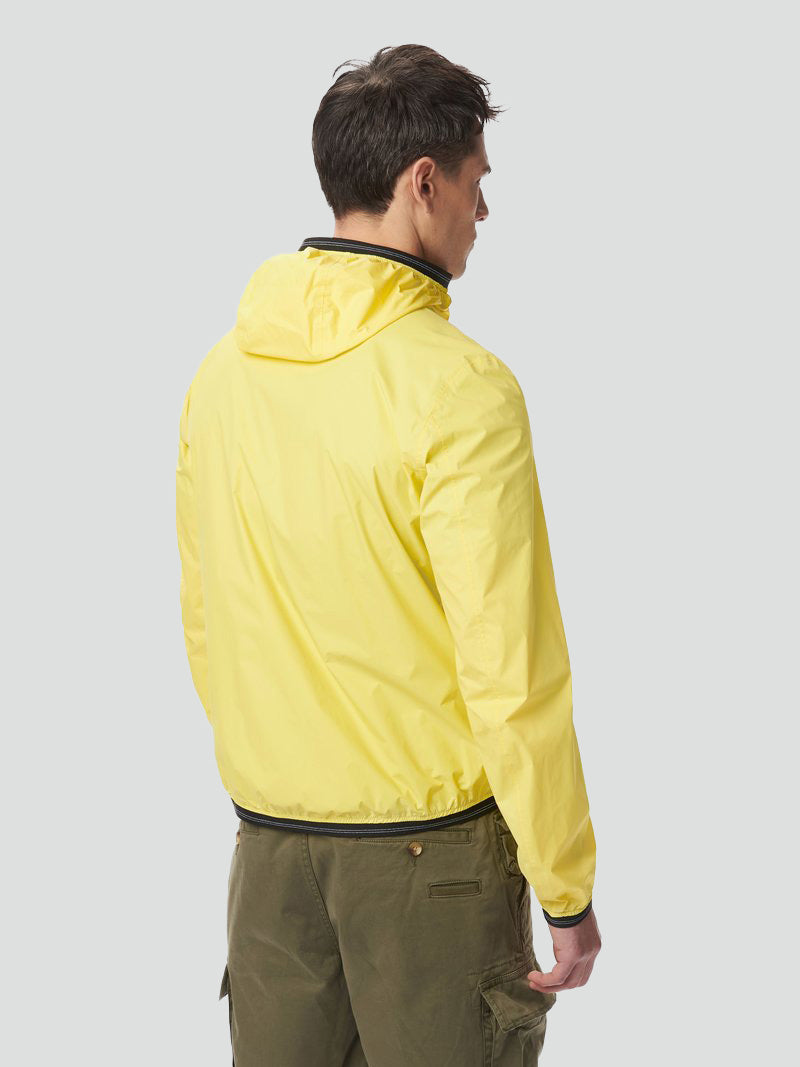 Giubbino Antivento Giallo "Farrin" in Nylon Leggero
