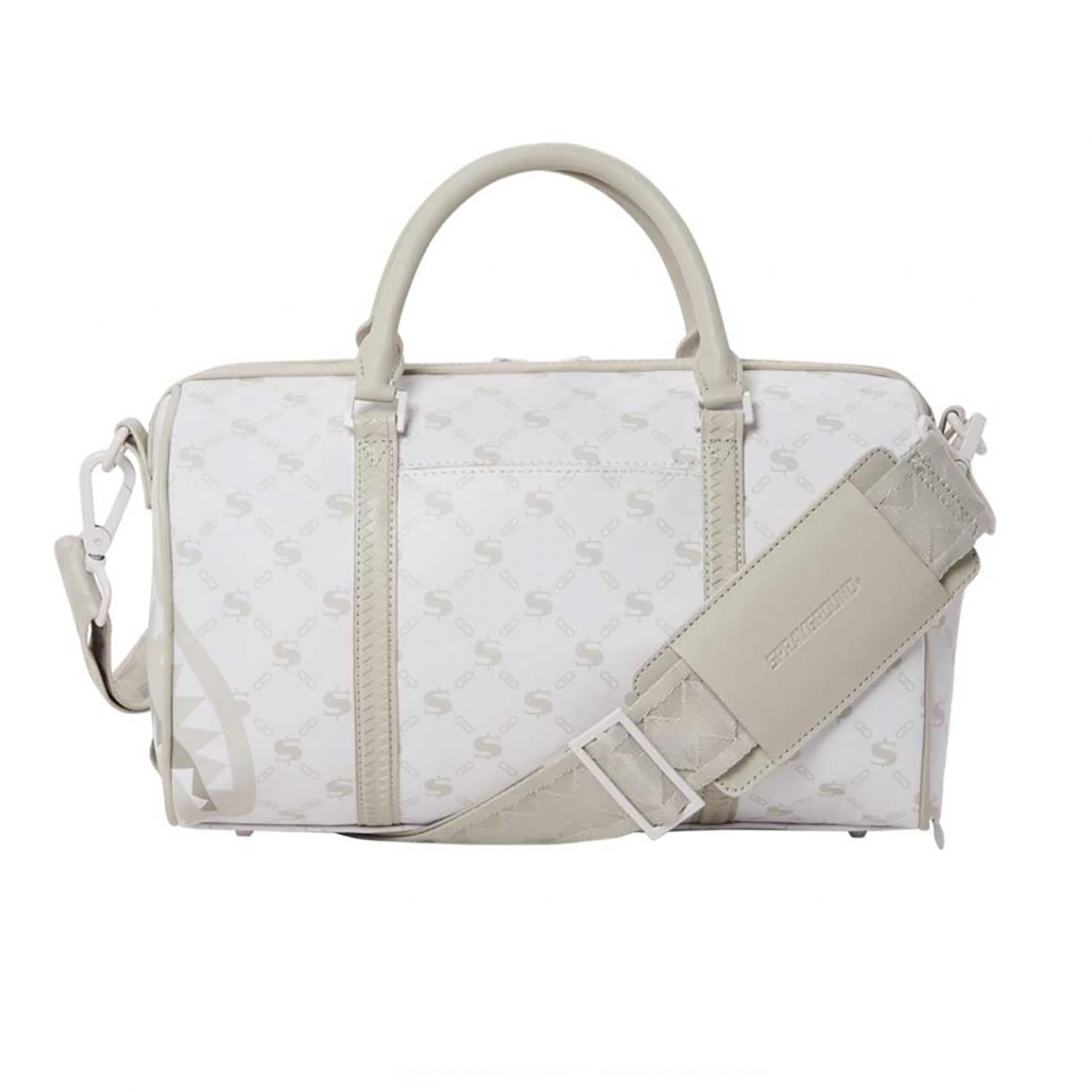 Borsa "Moneygram Powder Mini Duffle" - Bauletto Bianco