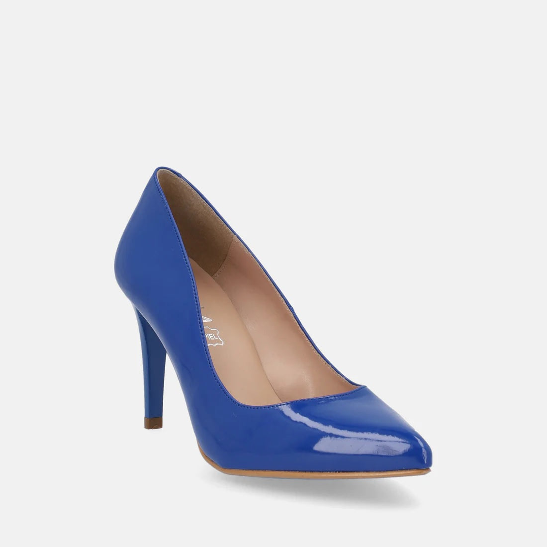 Décolleté "Giulia" blu elettrico con Tacco 5 cm a Punta Sfilata