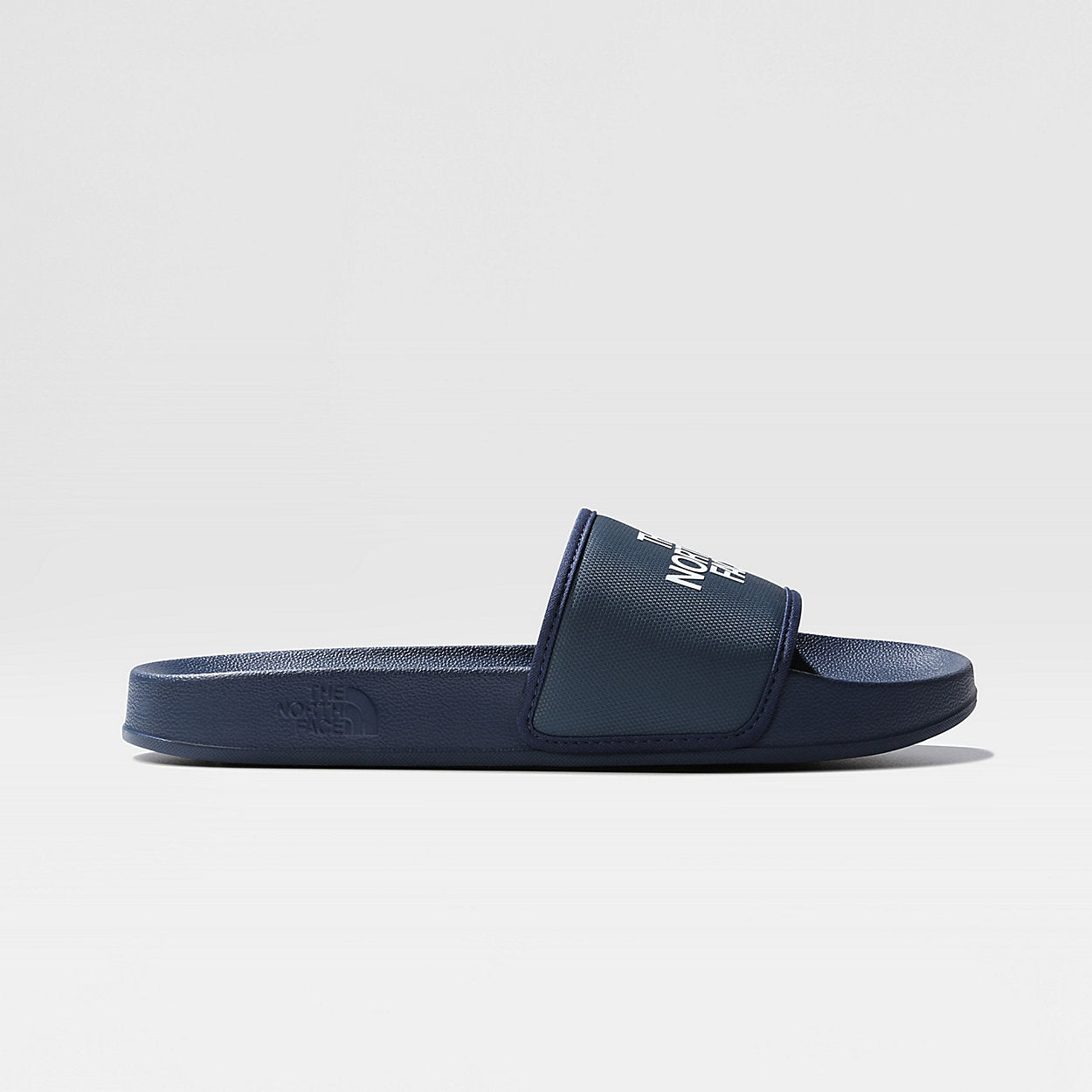 Pantofola Base Camp Slide III blu con logo The North Face