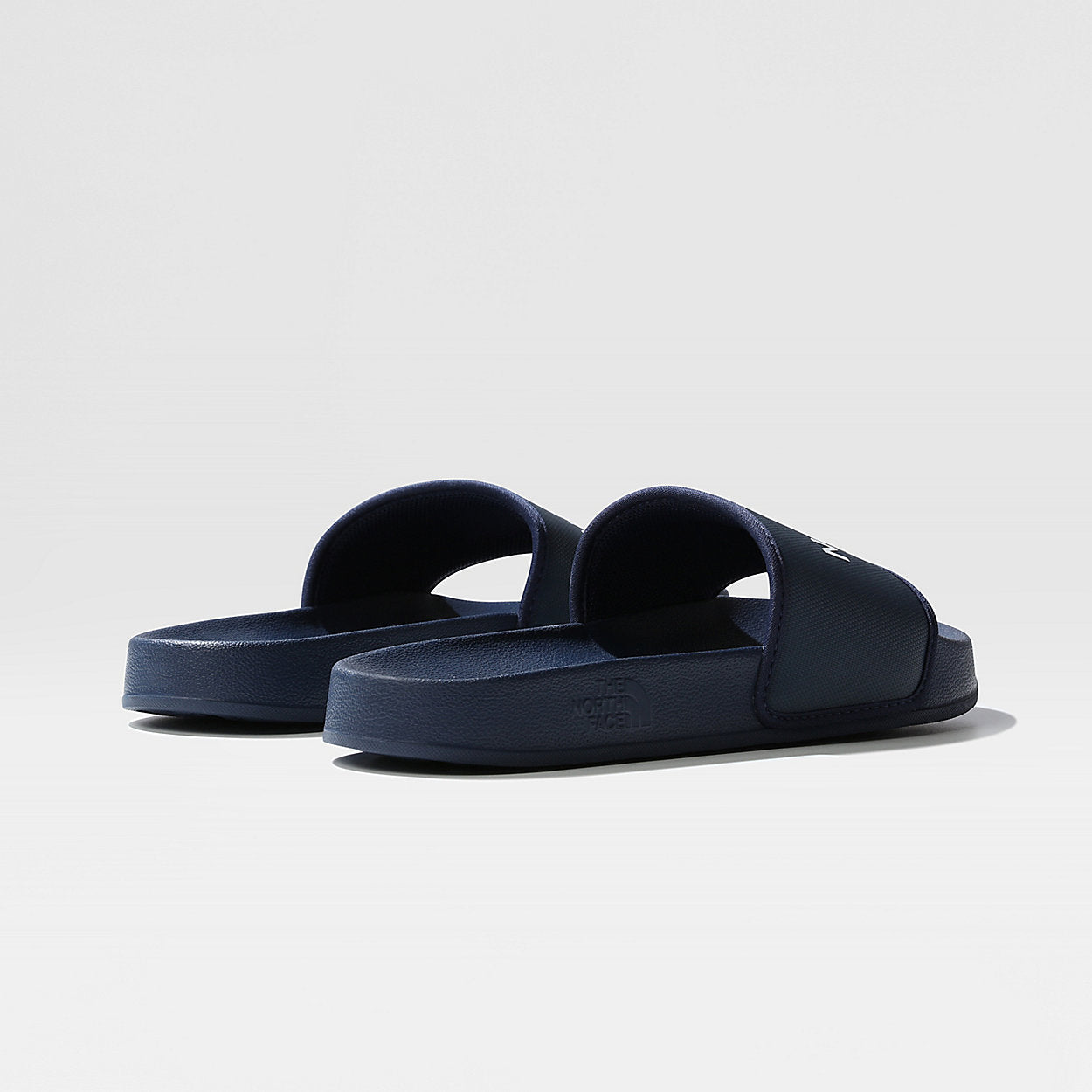 Pantofola Base Camp Slide III blu con logo The North Face