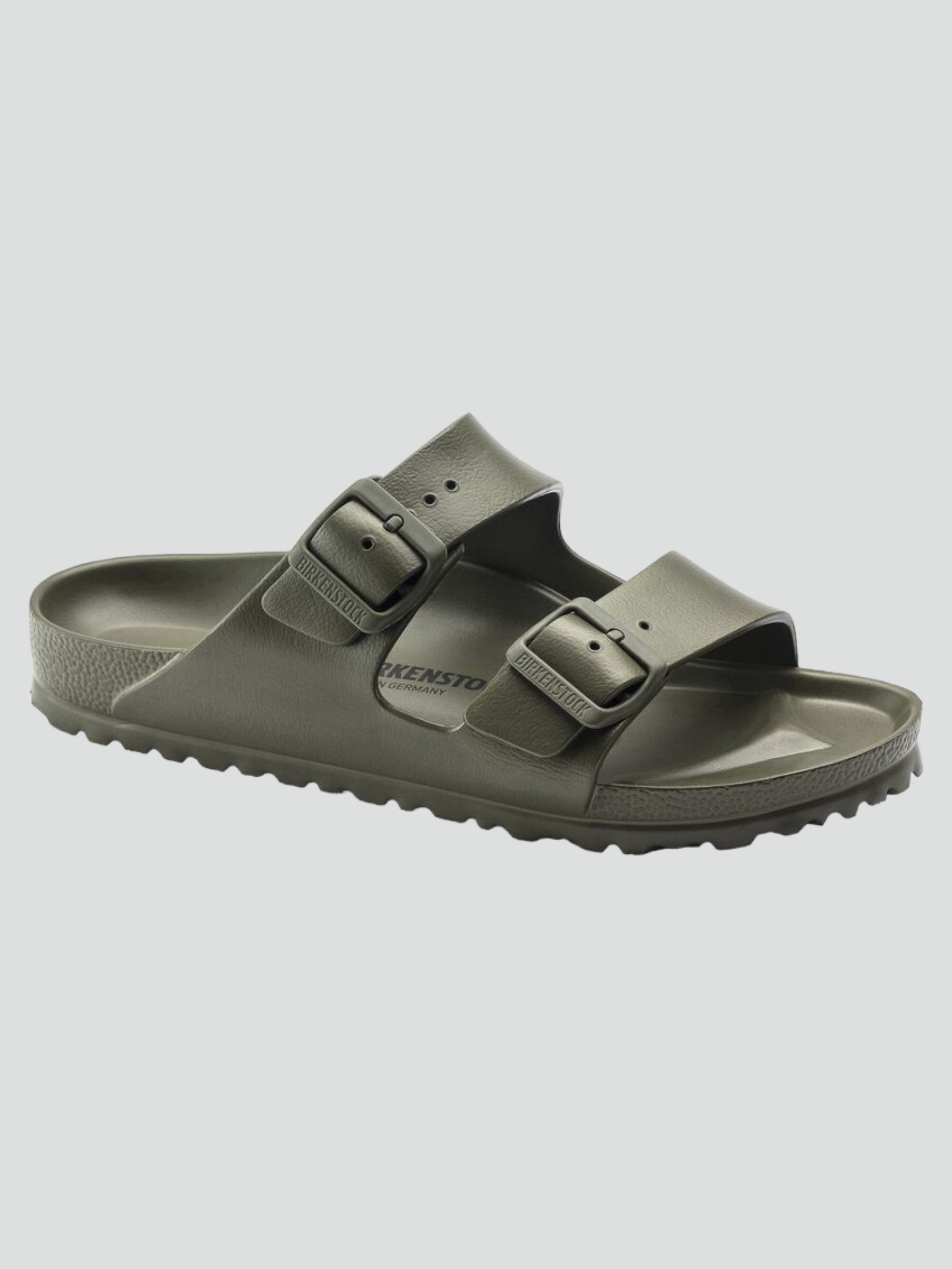 Sandali "Arizona" Khaki in EVA con Doppia Fascia Regolabile
