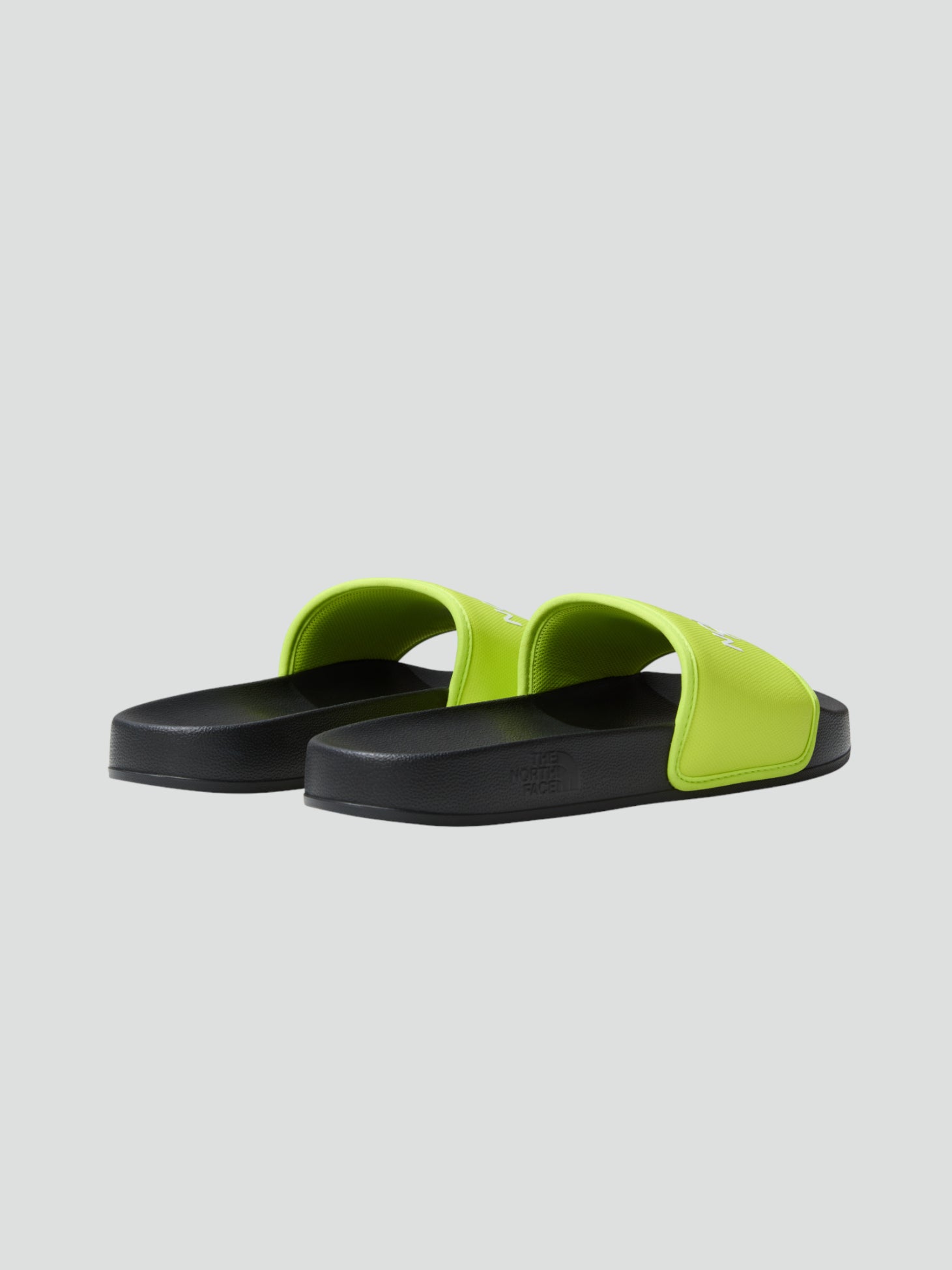 Pantofola Base Camp Slide III gialla con logo The North Face