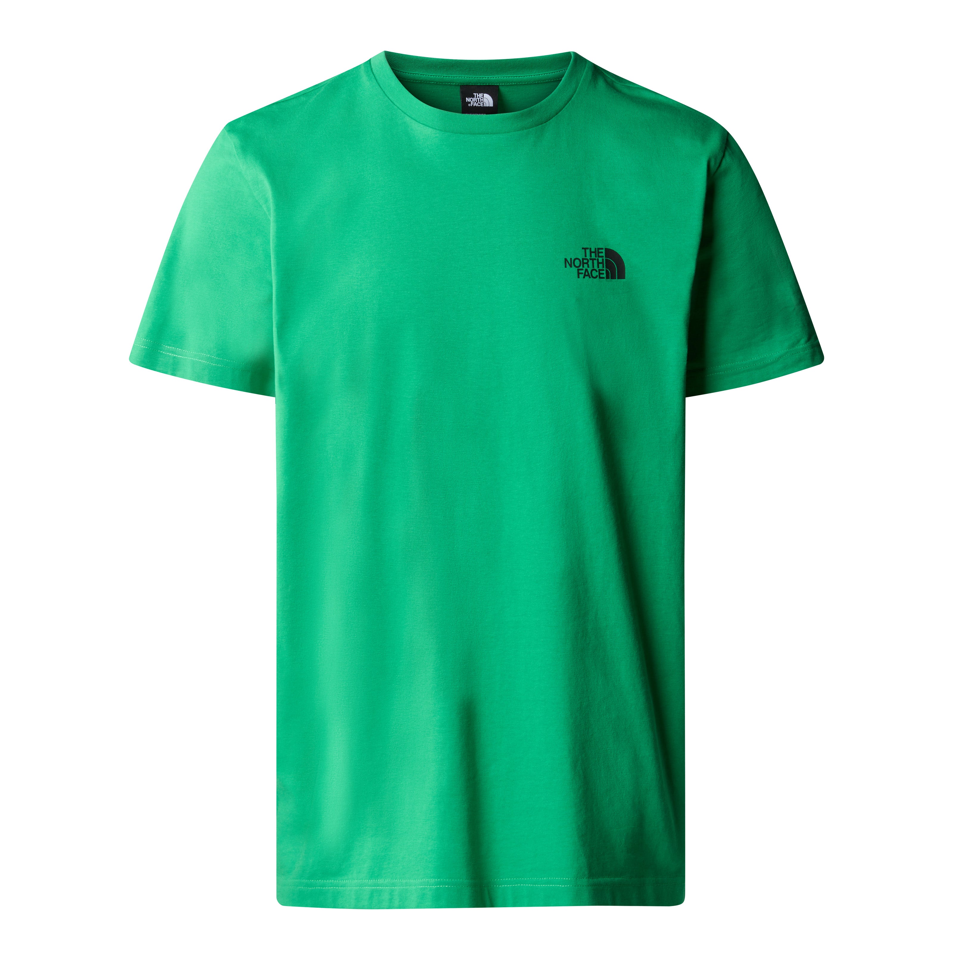 T-shirt "Simple Dome Tee" verde smeraldo in Cotone e Poliestere