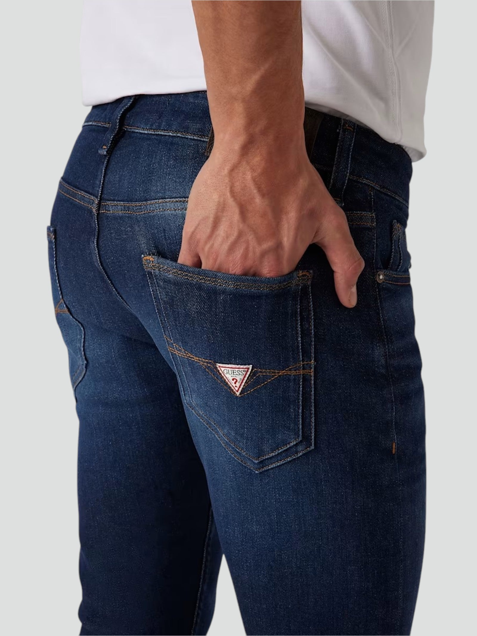 Jeans Skinny "Miami" Blu a Lavaggio Medio