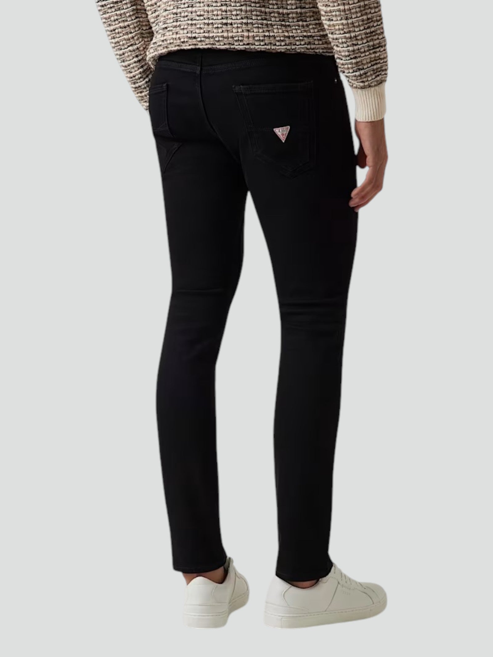 Jeans Skinny "Miami" Nero a Lavaggio Scuro