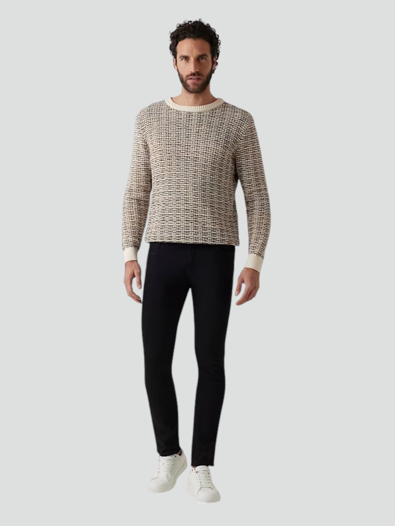 Jeans Skinny "Miami" Nero a Lavaggio Scuro