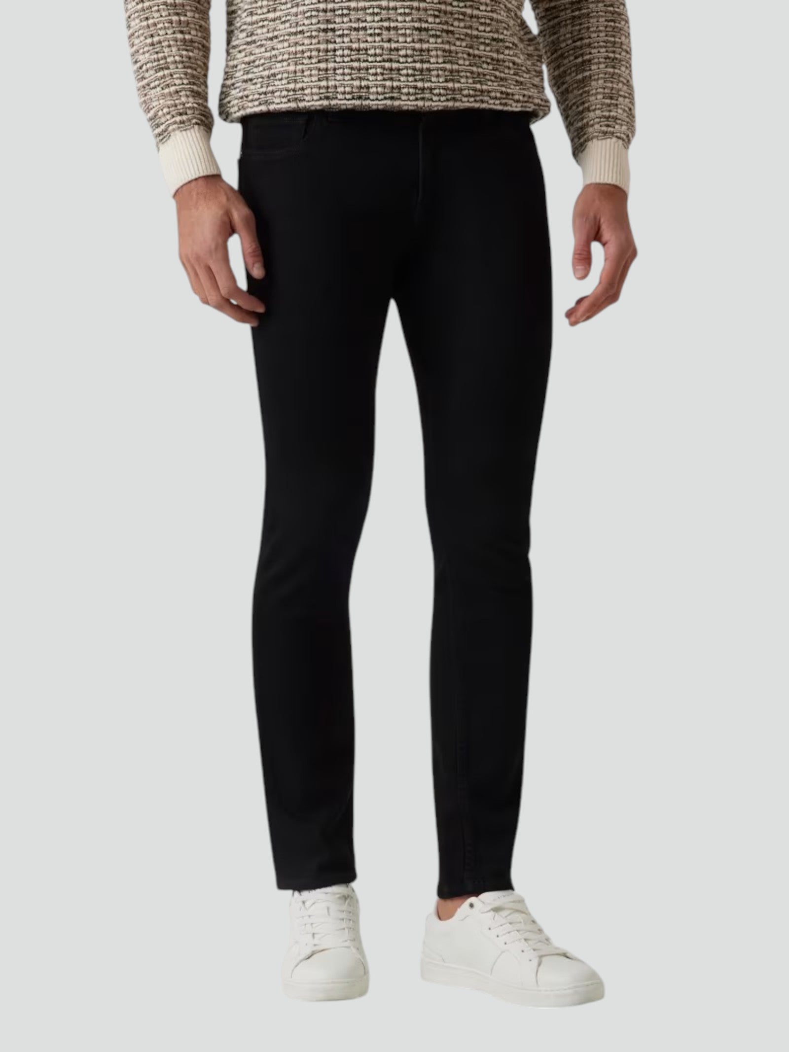 Jeans Skinny "Miami" Nero a Lavaggio Scuro