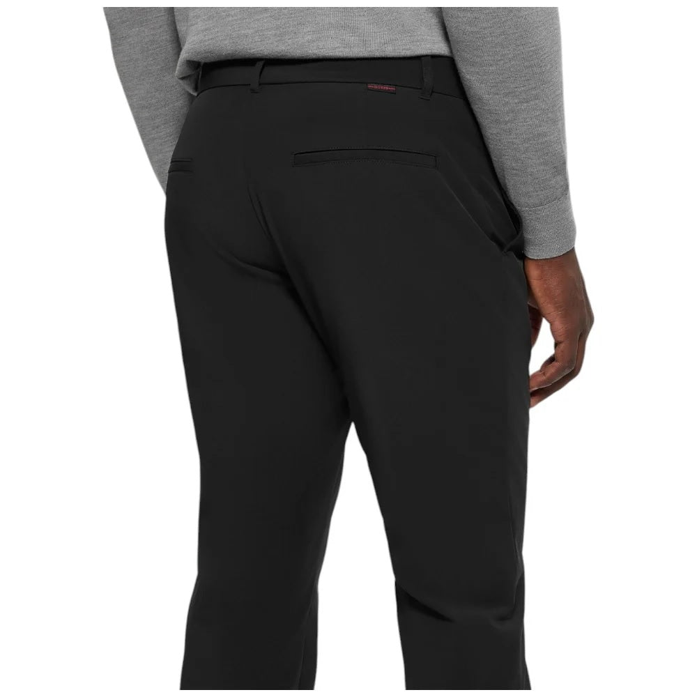 Pantaloni Neri da Uomo con Taglio Elegante e Vestibilità Slim