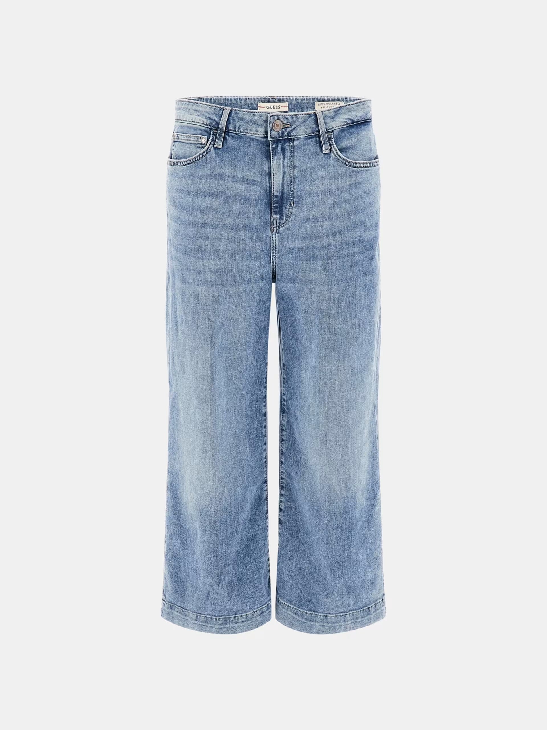 Jeans "Bellflower" Lavaggio Chiaro con Gamba Larga e Fit Relaxed
