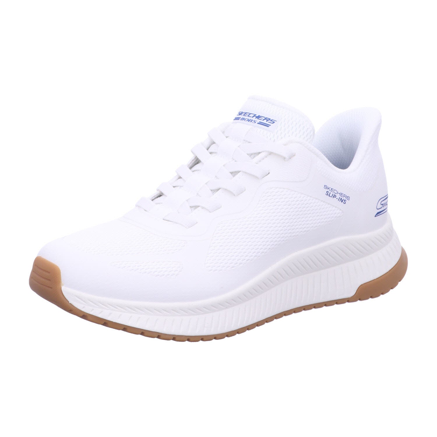 Sneaker Uomo Skechers Slip-Ins Bianca con Suola a Contrasto