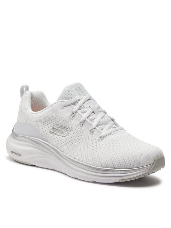Sneakers Donna Bianche con Suola Vapor Foam e Dettagli Silver
