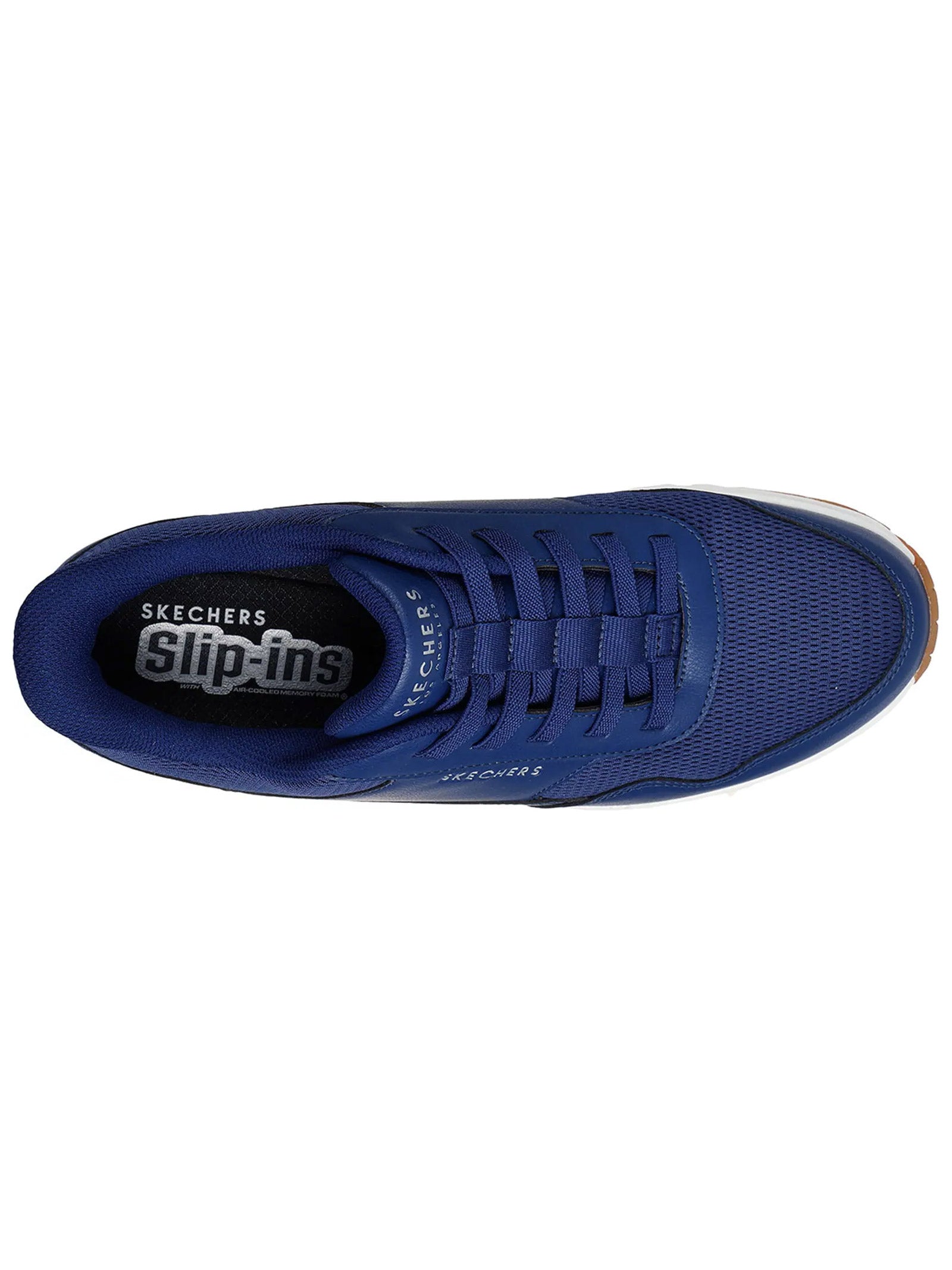 Sneakers Uomo Blu Navy con Suola Air-Cooled e Design Slip-Ins
