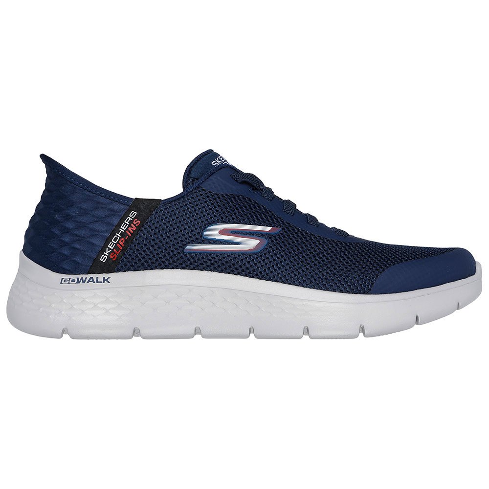 Sneakers "GOwalk Flex" Navy con Slip-Ins e Tomaia in Mesh