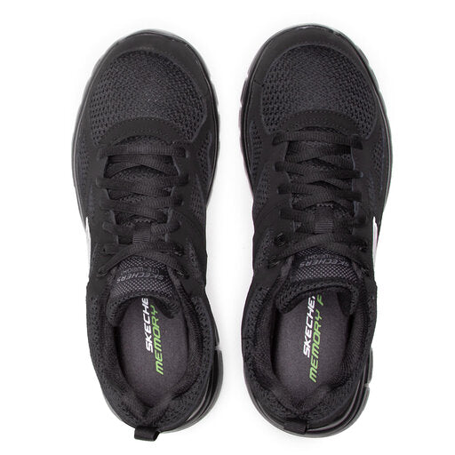Sneakers Skechers Flex Advantage Nero con Suola Ultra Leggera